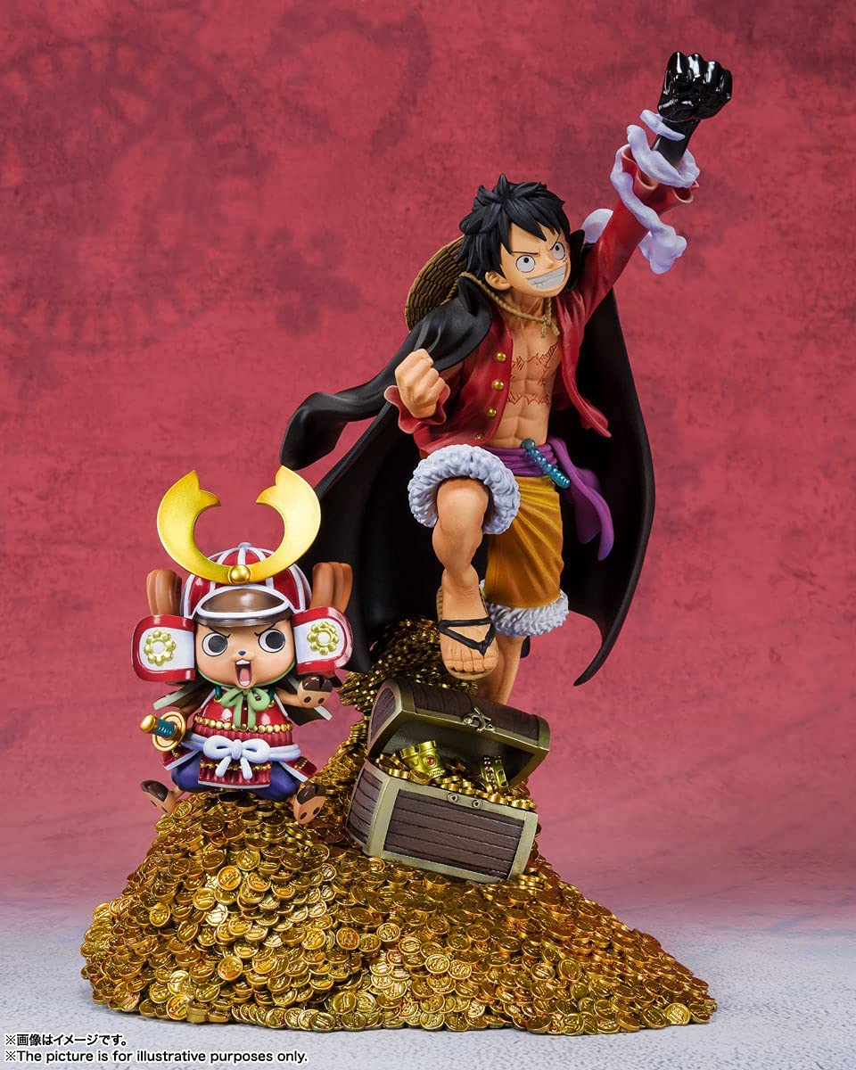 One Piece Film Gold Monkey D. Luffy Figuarts ZERO Statue