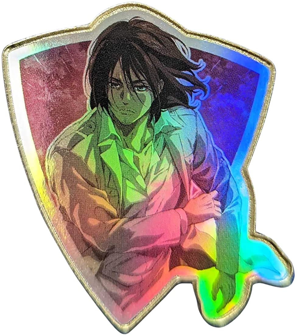 Eren Jaeger- Foil Shield Series - Attack on Titan Pin Zen Monkey Studios