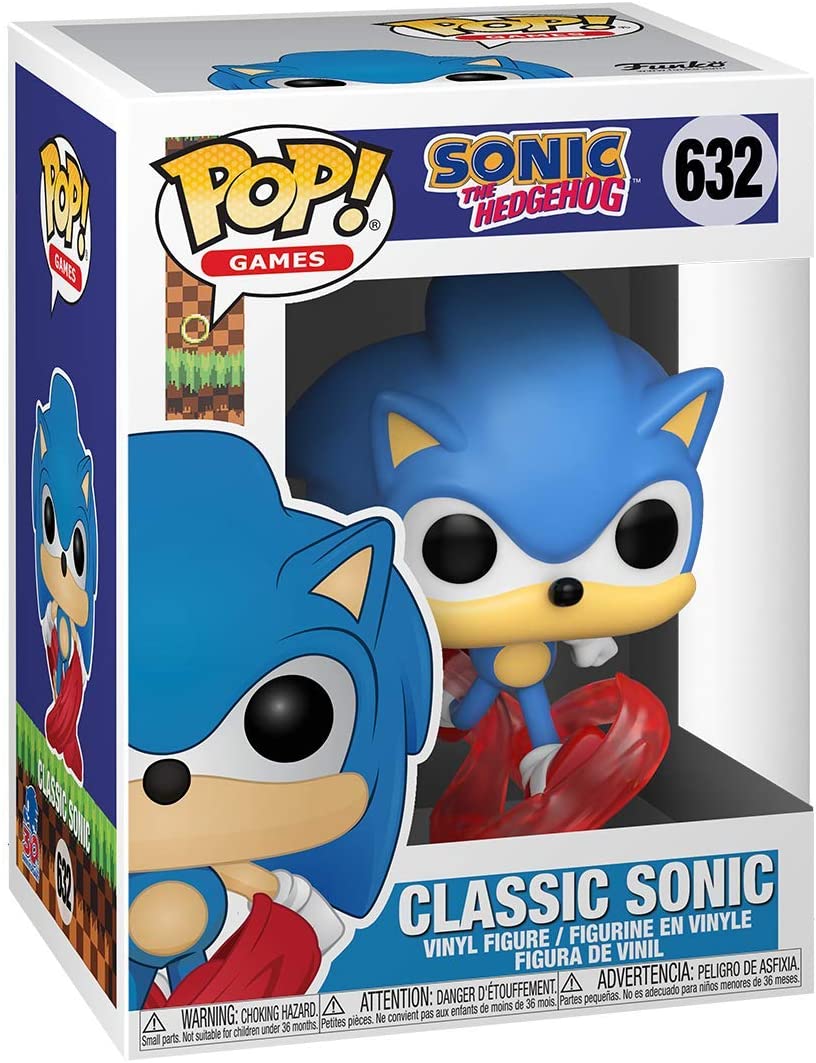 Funko Pop! Games Sonic 30th Anniversary Running Sonic The Hedgehog Vinyl Figure