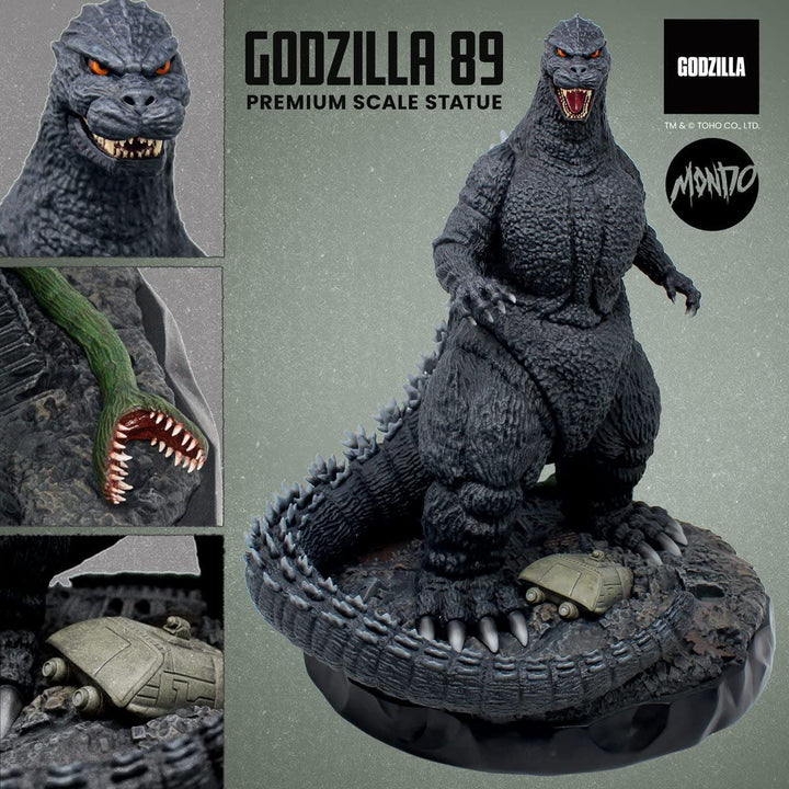 Mondo 1989 Godzilla vs. Biollante: Godzilla Premium Scale Statue