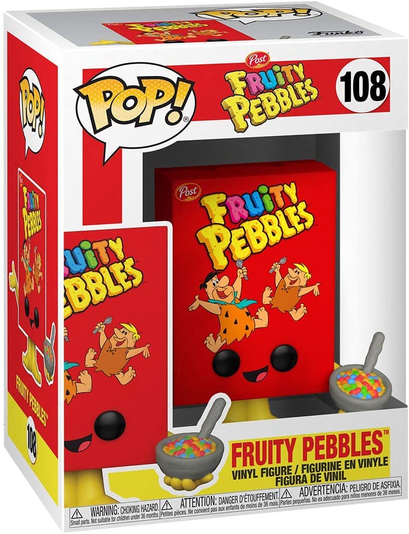 Funko Pop! Foodies Fruity Pebbles Cereal Box Vinyl Figure