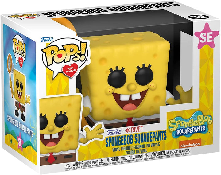 Funko Pop! Animation: Pops with Purpose Rivet - Spongebob Vinyl Figure