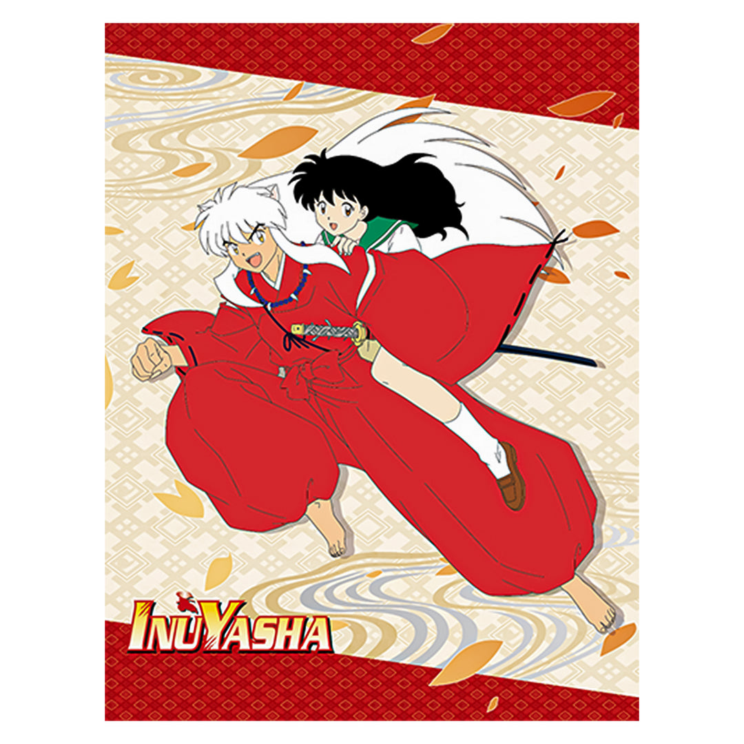 Inuyasha - Kagome & Inuyasha Sublimation Throw Blanket 46in By 60in Great Eastern Entertainment
