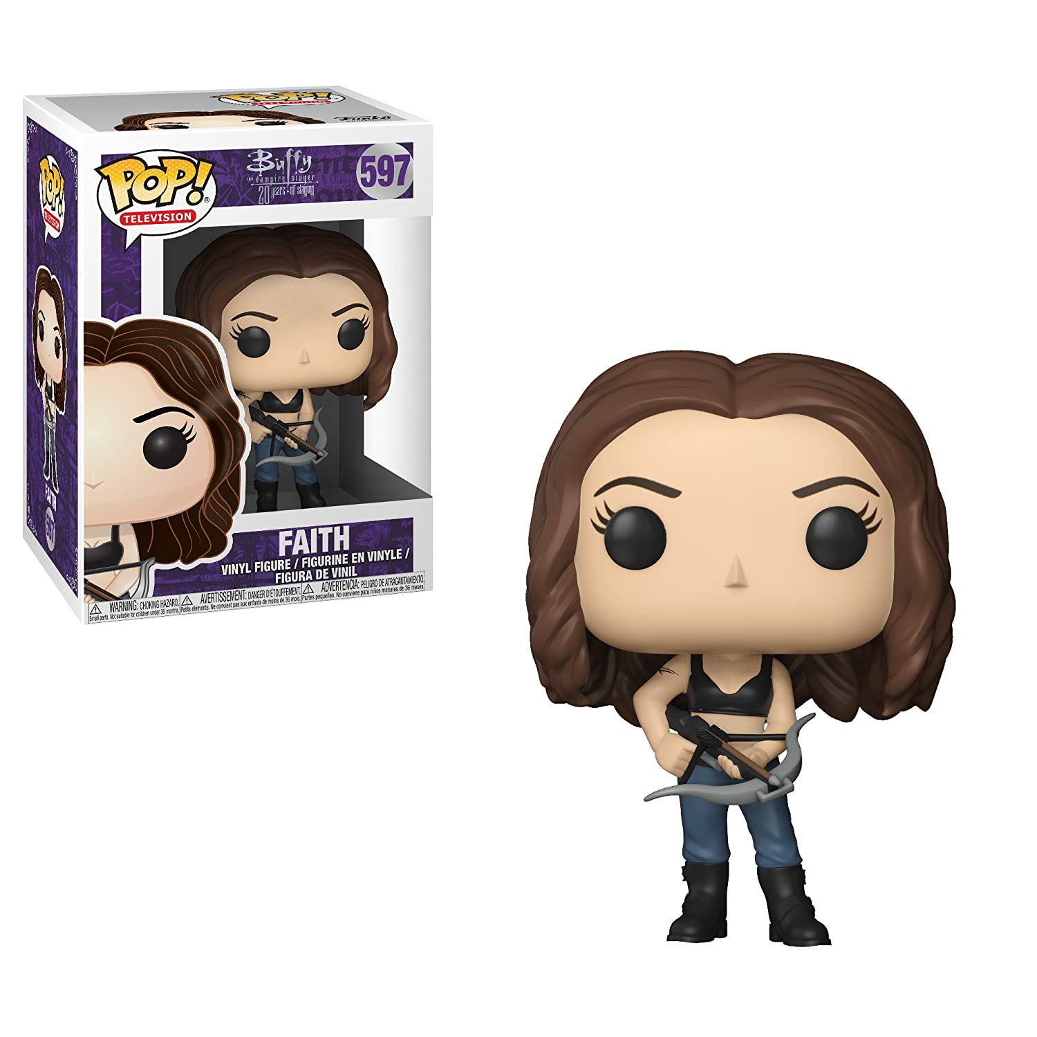 Funko Pop TV: Buffy 20Th Faith Vinyl Action Figure