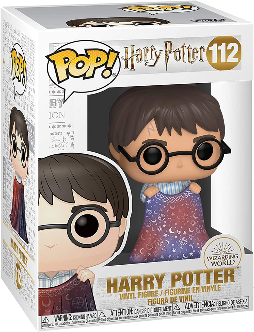 Funko Pop Harry Potter - Harry with Invisibility Cloak Vinyl Figure
