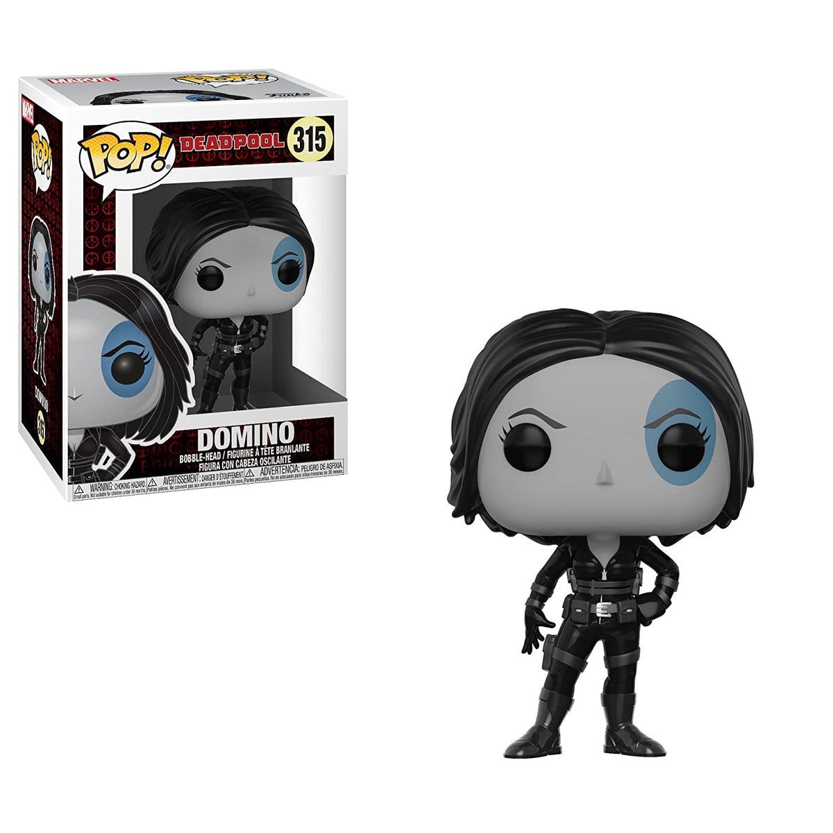 Funko Pop Marvel Deadpool Domino Vinyl Action Figure