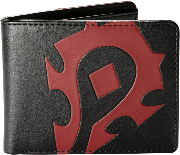 World of Warcraft Horde Loot Bi-Fold Wallet Navy/Gray