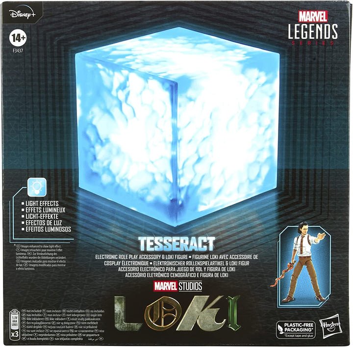 Marvel Legends Series Tesseract Electronic With Light FX Loki 6” Action Figure