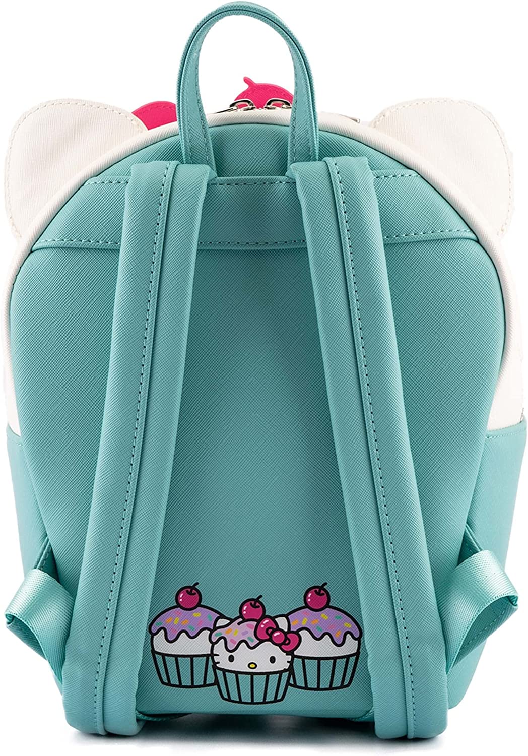 Loungefly Sanrio Hello Kitty Cupcake Adult Womens Double Strap Shoulder Bag  Purse: Handbags