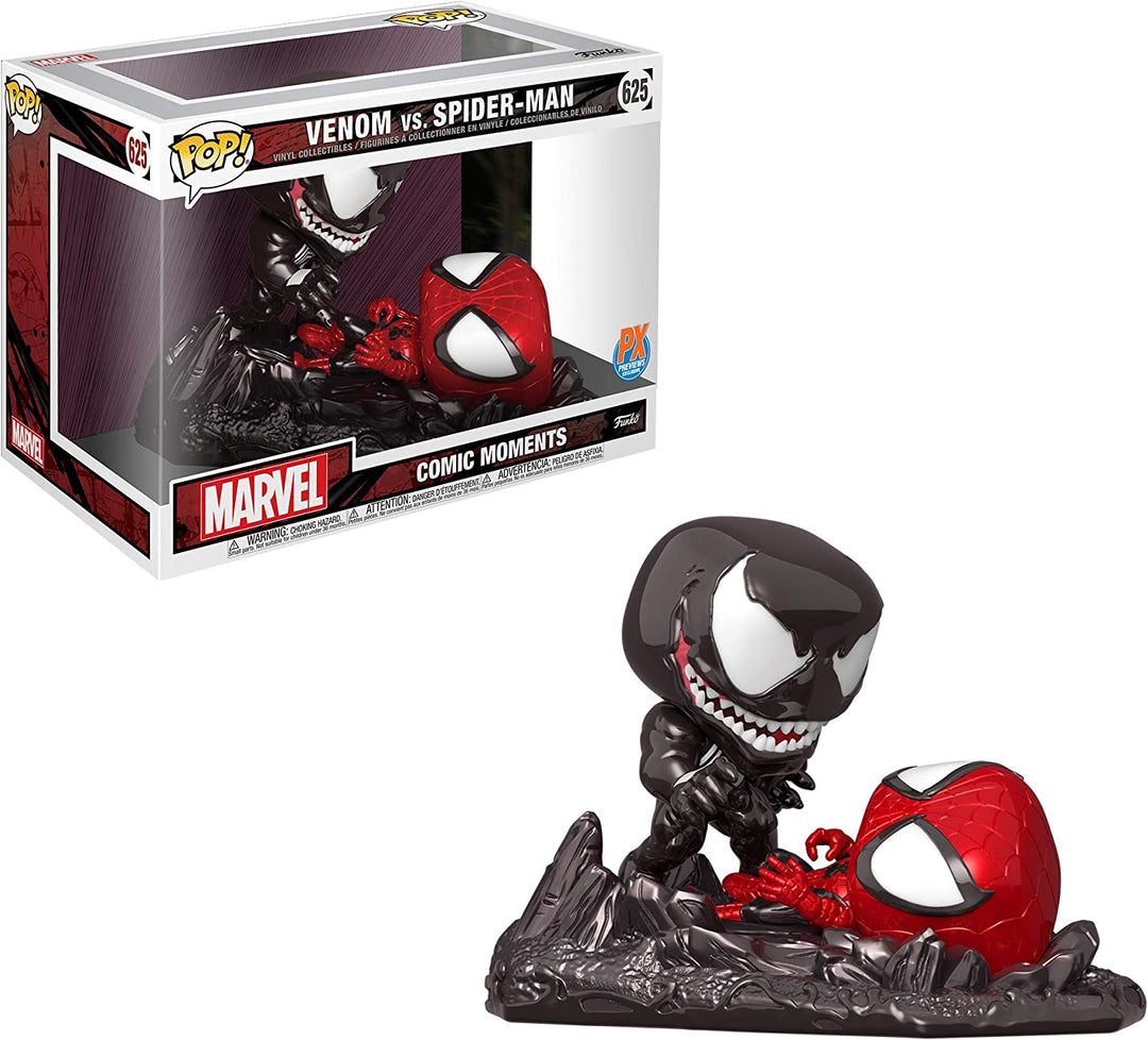 Funko Pop Marvel Comic Moments Spider-Man vs. Venom Vinyl Figure