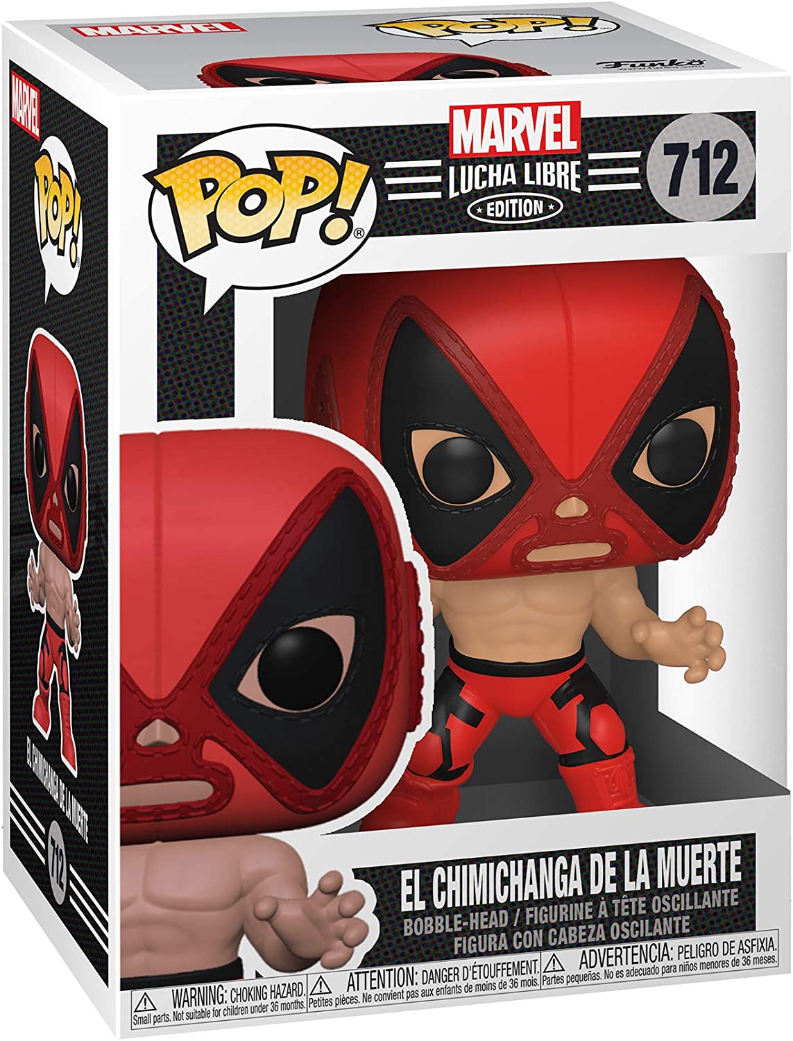Funko Pop! Marvel Luchadores Deadpool Vinyl Figure