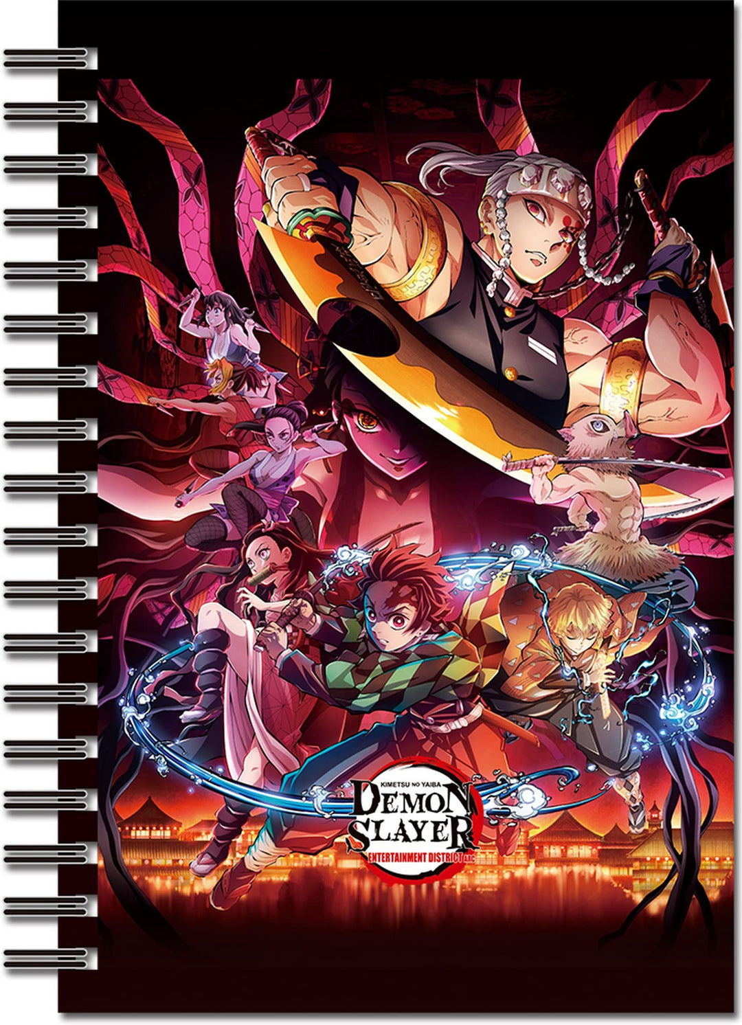 Demon Slayer - Key Art #1 Notebook Great Eastern Entertainment