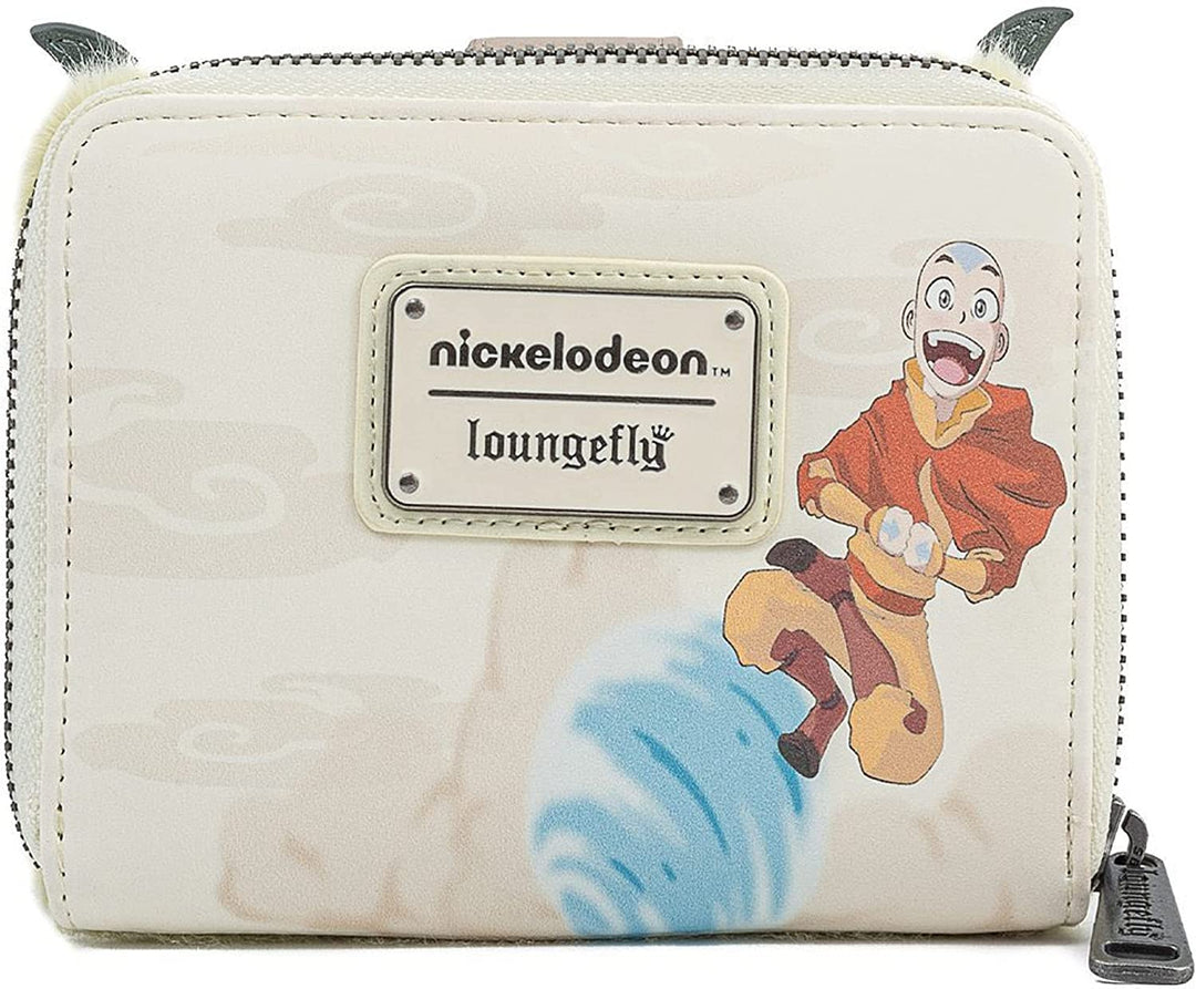 Loungefly Nickelodeon Avatar Aang Appa Plush Zip Wallet