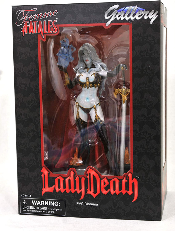 Diamond Select Toys Femme Fatales Lady Death IV PVC Figure 9"