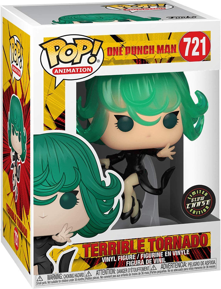 Funko Pop! Anime: One Punch Man - Tornado Glow Chase Vinyl Figure