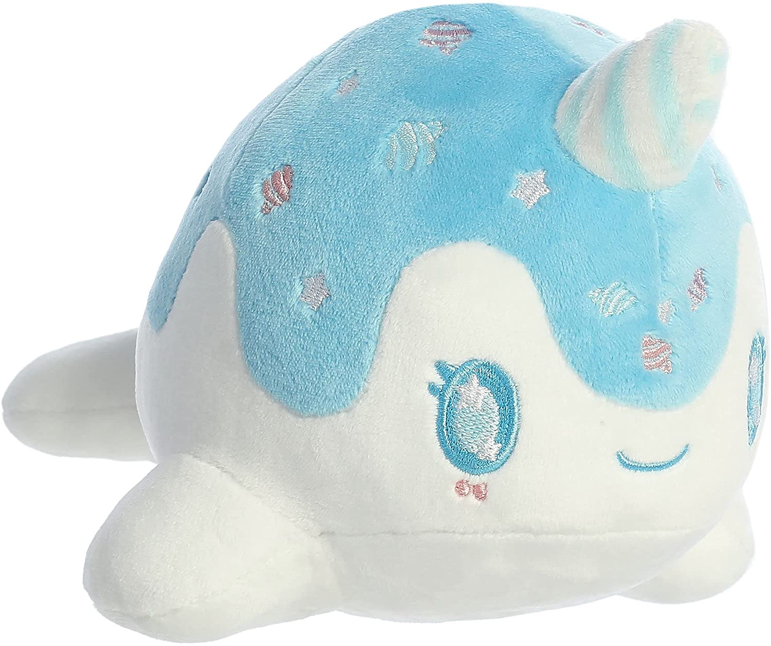 Aurora - Tasty Peach - 7" Blue Raspberry Nomwhal Plush