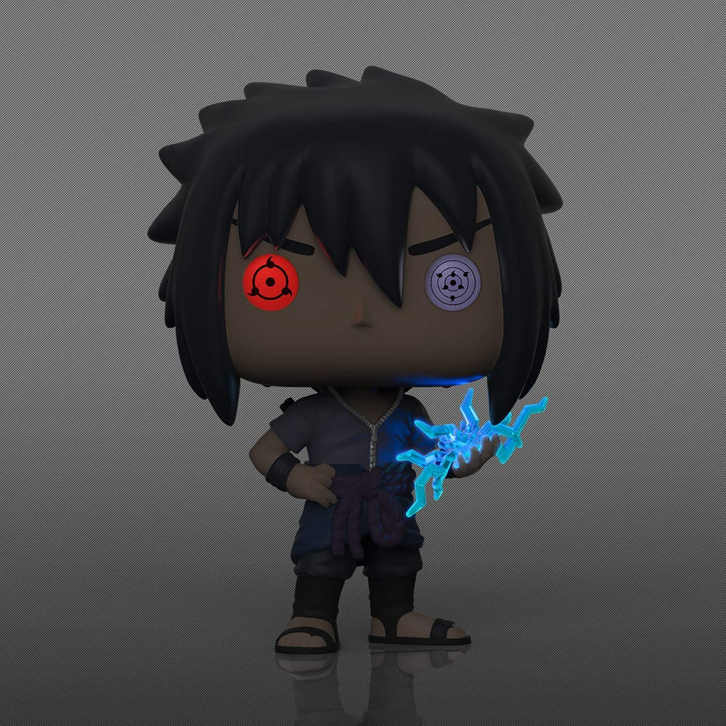Funko Pop! Naruto Shippuden Sasuke Uchiha Rinnegan Chidori Chase Figure AAA Anime Exlcusive