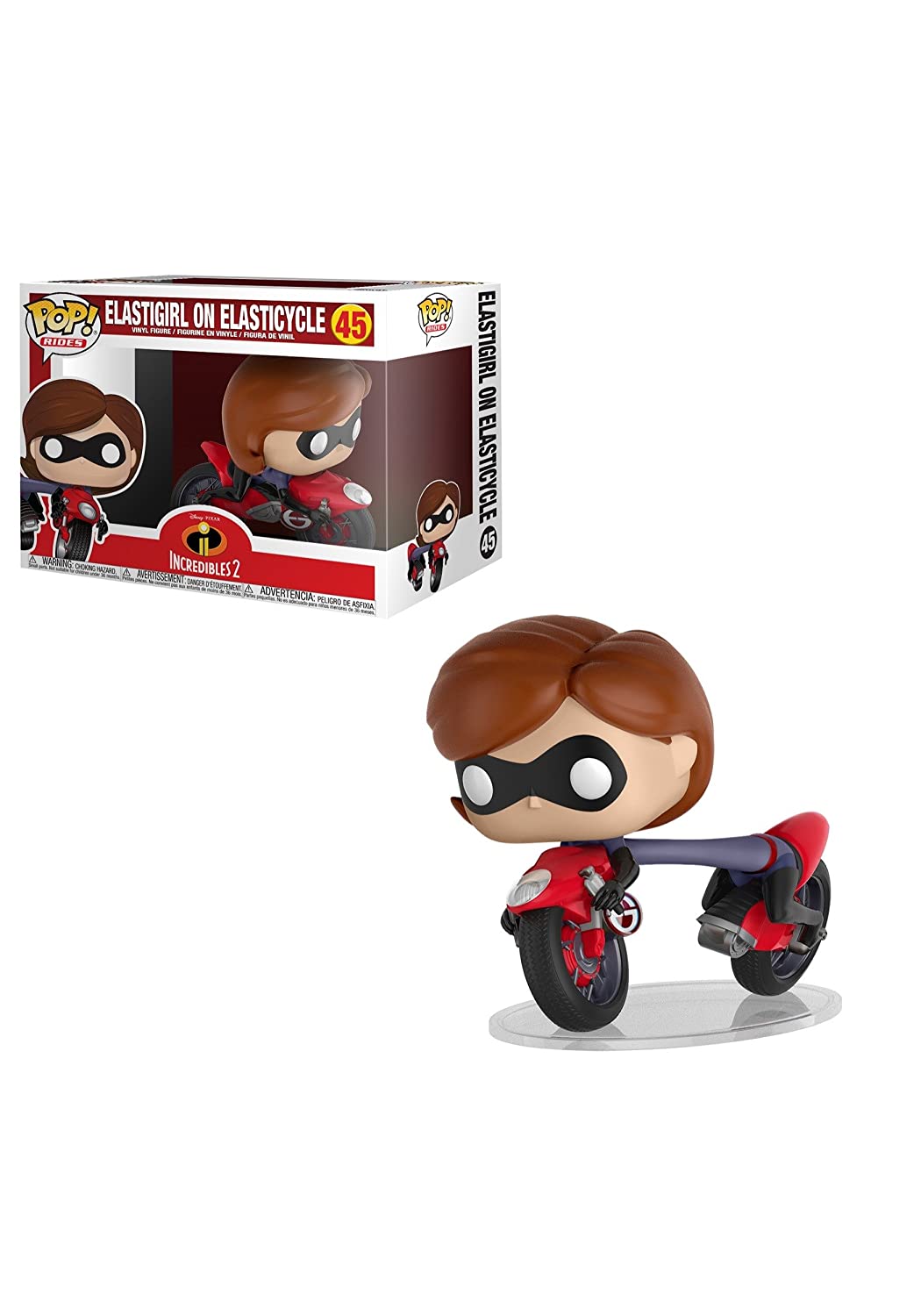 Funko Pop! Rides Incredibles 2 - Elastigirl on Elasticycle Action Figure