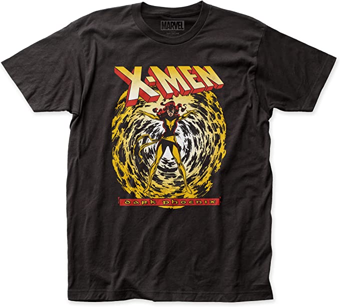 X-Men Dark Phoenix Marvel Comics Licensed Fitted Adult Unisex T-Shirt