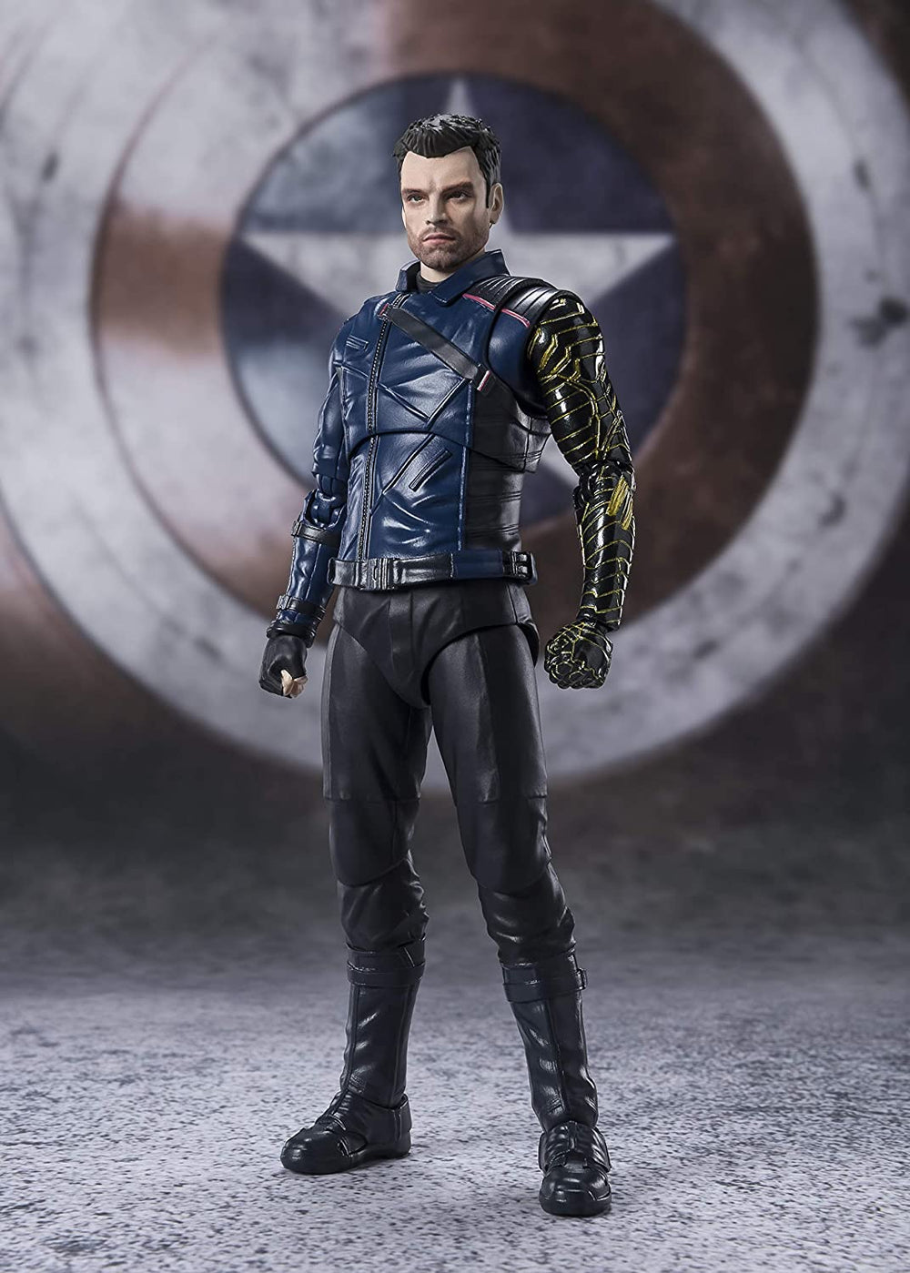 Tamashi Nations Falcon and The Winter Soldier Bucky Barnes S.H.Figuarts Figure