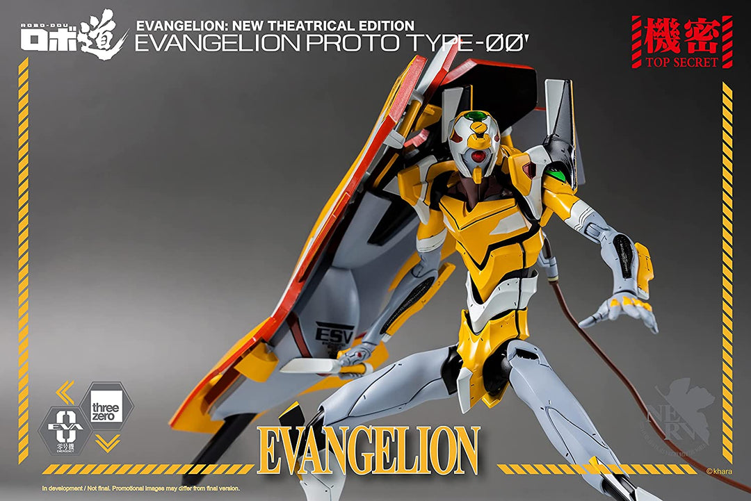 ThreeZero Rebuild of Evangelion: Proto Type-00 Robo-Dou Action Figure
