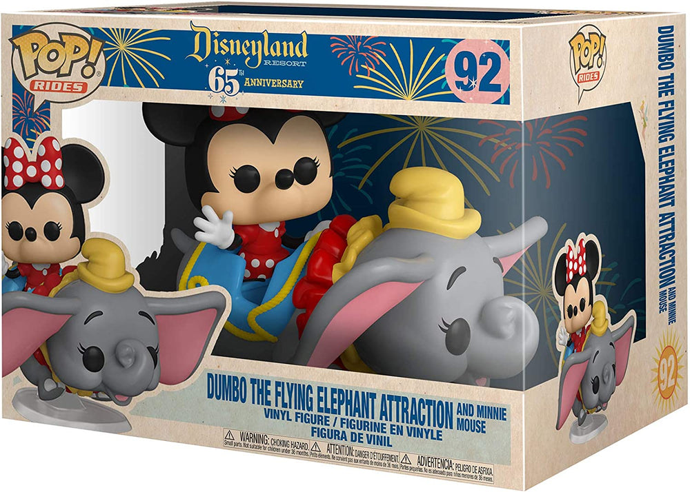 Funko Pop! Ride: Disney 65th - Flyng Dumbo Ride with Minnie Vinyl Figure