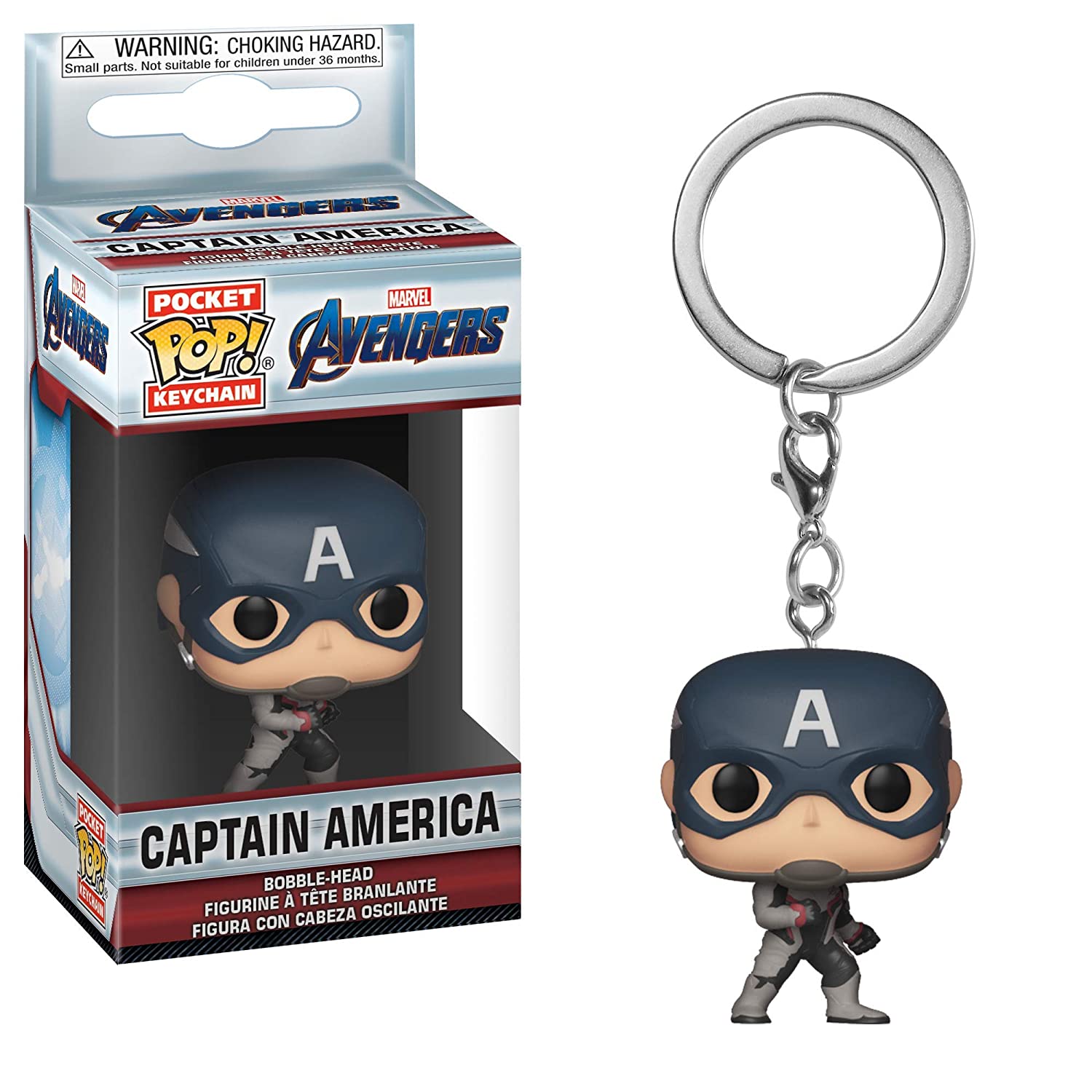 Funko Pop Keychains Marvel Avengers Endgame - Captain America Vinyl Figure