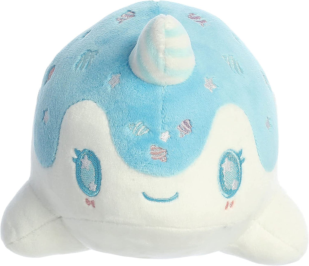 Aurora - Tasty Peach - 7" Blue Raspberry Nomwhal Plush