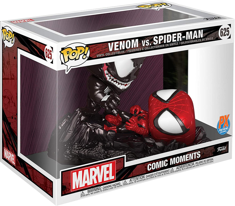 Funko Pop Marvel Comic Moments Spider-Man vs. Venom Vinyl Figure