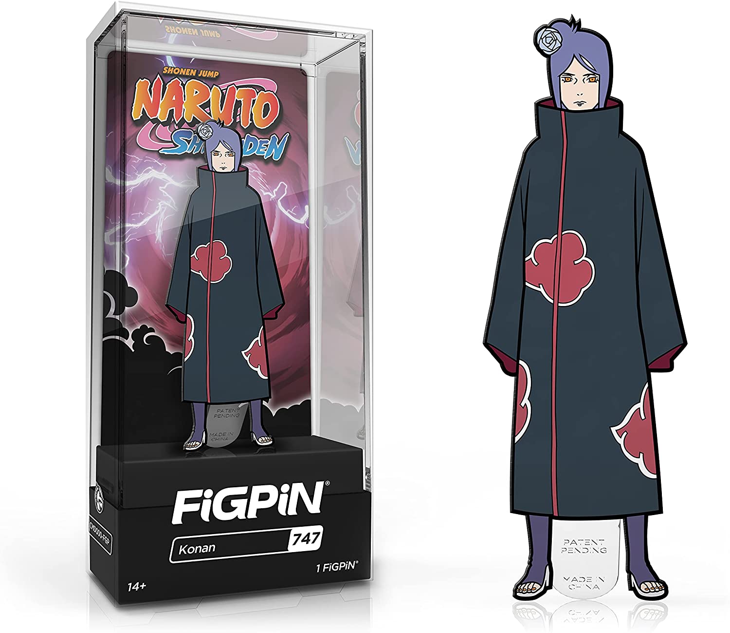 FiGPiN Naruto Shippuden Konan #747 Anime Enamel Pin