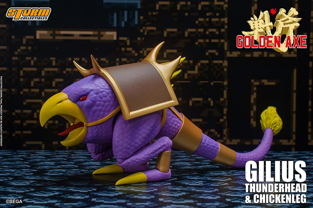 Storm Collectibles - Golden Axe - Gilius Thunderhead & Chicken Leg 1/12 Action Figure
