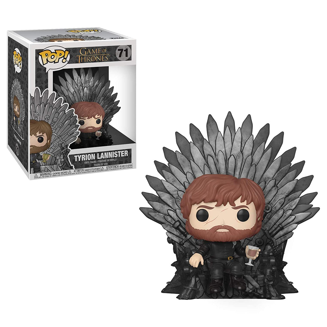 Funko Deluxe: Game of Thrones - Tyrion Sitting On Iron Throne Vinyl Figure
