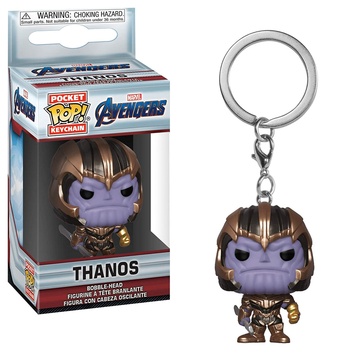 Funko Pop Keychains Marvel Avengers Endgame - Thanos Vinyl Figure