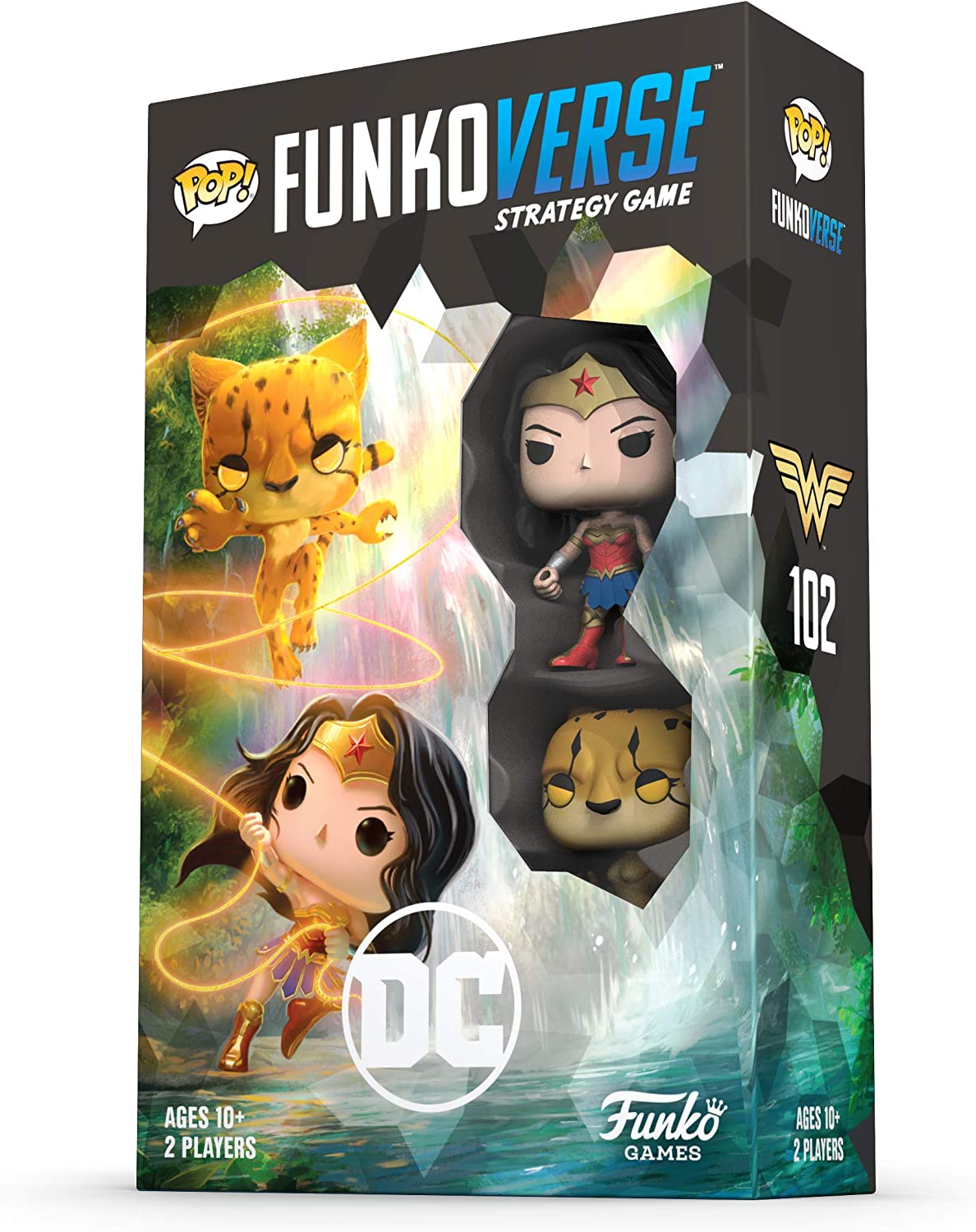 Pop! Funkoverse: DC Comics 102 - 2-Pack Wonder Woman and The Cheetah