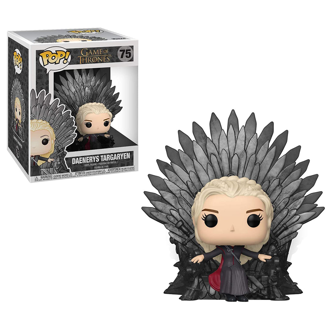Funko Deluxe: Game of Thrones - Daenerys Sitting On Iron Throne Vinyl Figure