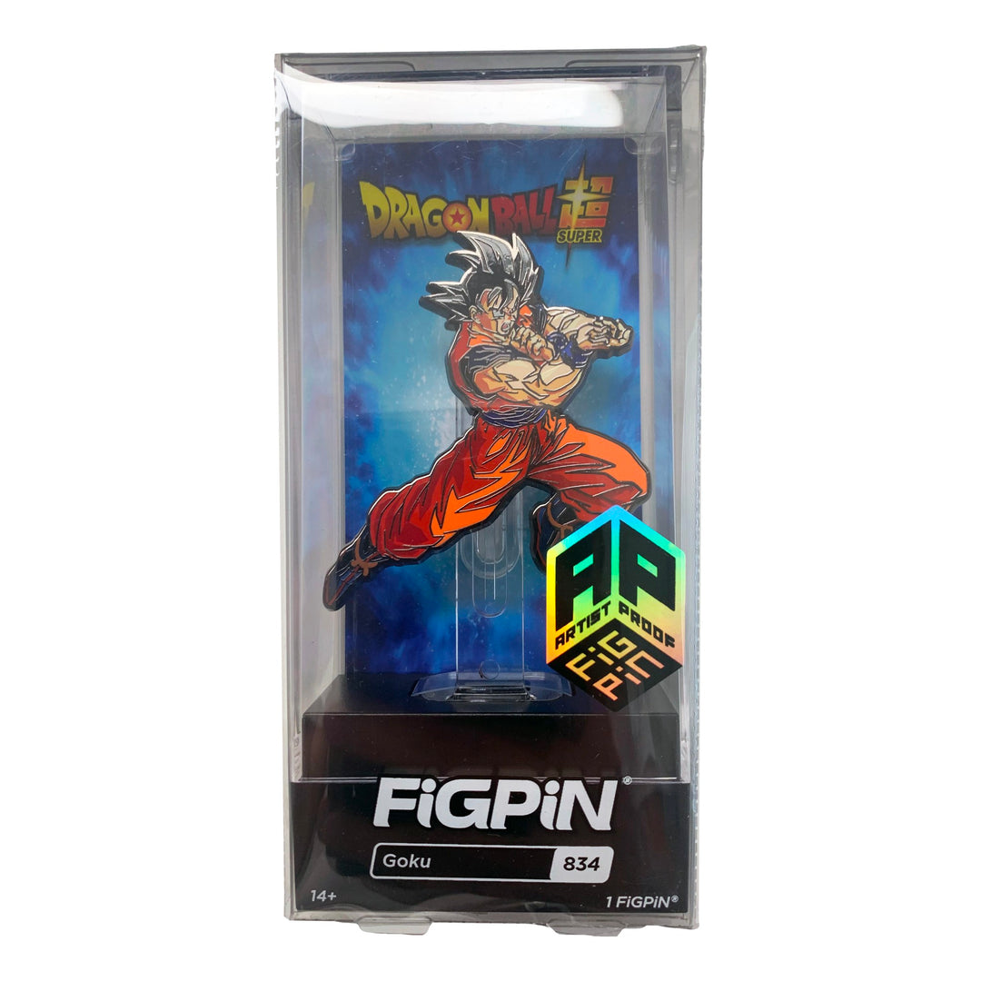 FiGPiN AP Artist Proof Dragon Ball Super Goku 834 Collectible Enamel Pin