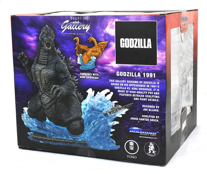 Diamond Select Toys Godzilla Gallery: Godzilla 1991 Deluxe PVC Figure