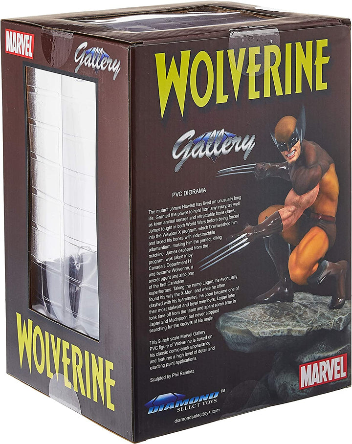 Diamond Select Toys Marvel Gallery Wolverine PVC Diorama Figure
