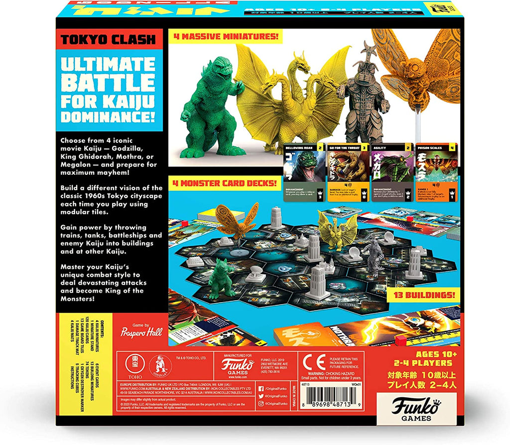 Funko Games: Godzilla - Tokyo Clash Strategy Game