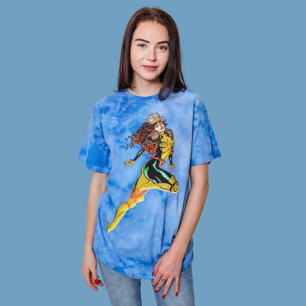 X-Men Rogue Rise In The Clouds Jim Lee Marvel Comics Adult T-Shirt