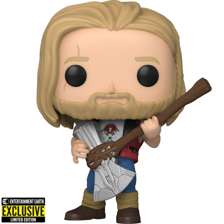 Funko Pop! Marvel: Thor Love and Thunder - Ravager Thor Entertainment Earth Exclusive