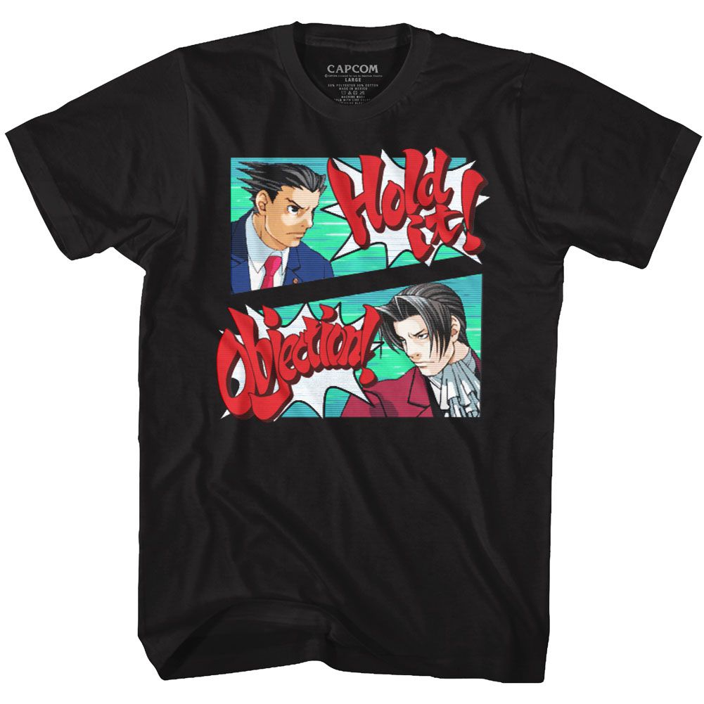 Ace Attorney - Hold The Objection - Short Sleeve - Adult - T-Shirt