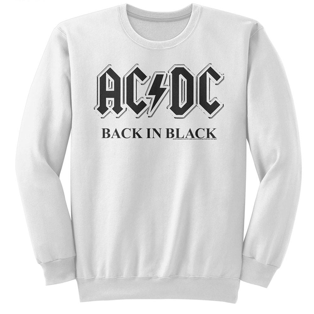 ACDC - Back In Black - Long Sleeve - Adult - Sweatshirt