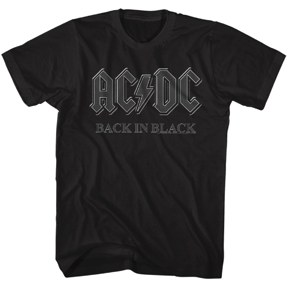 ACDC - Back In Black - Short Sleeve - Adult - T-Shirt