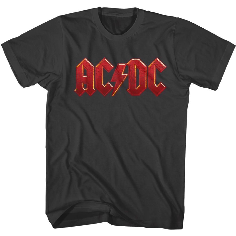 ACDC - Distress Red - Short Sleeve - Adult - T-Shirt