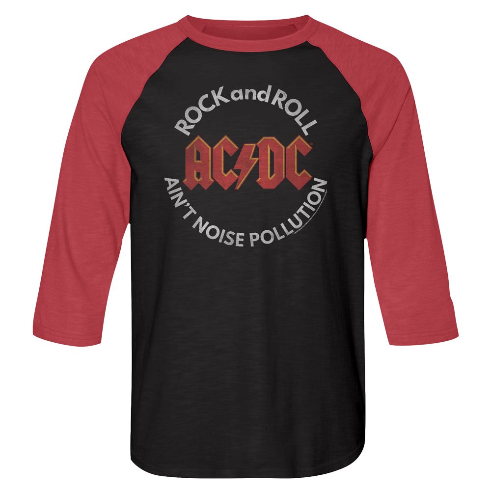 ACDC - Noise Pollution - 3/4 Sleeve - Adult - Raglan Shirt