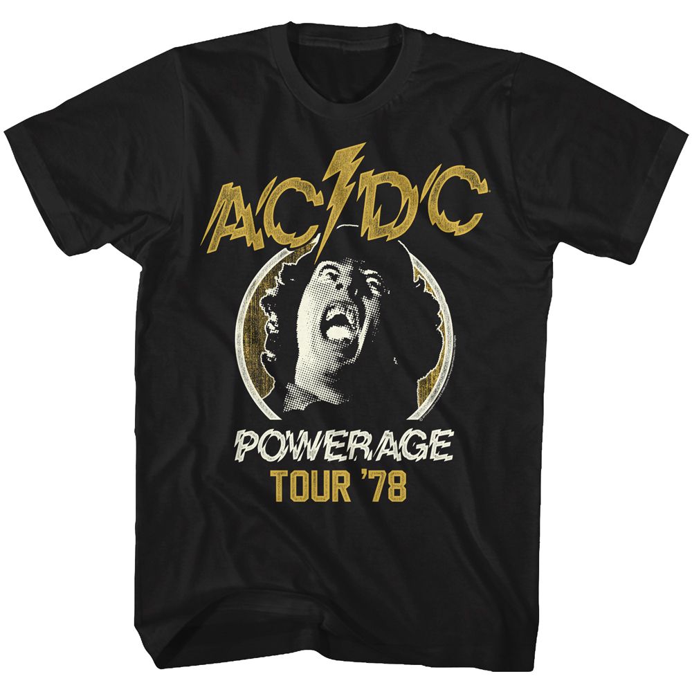 ACDC - Powerage Tour - Short Sleeve - Adult - T-Shirt