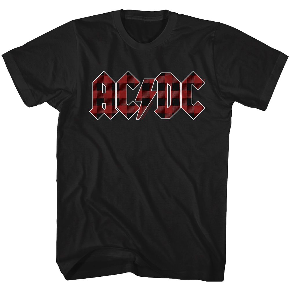 ACDC - Back In Plaid - Short Sleeve - Adult - T-Shirt