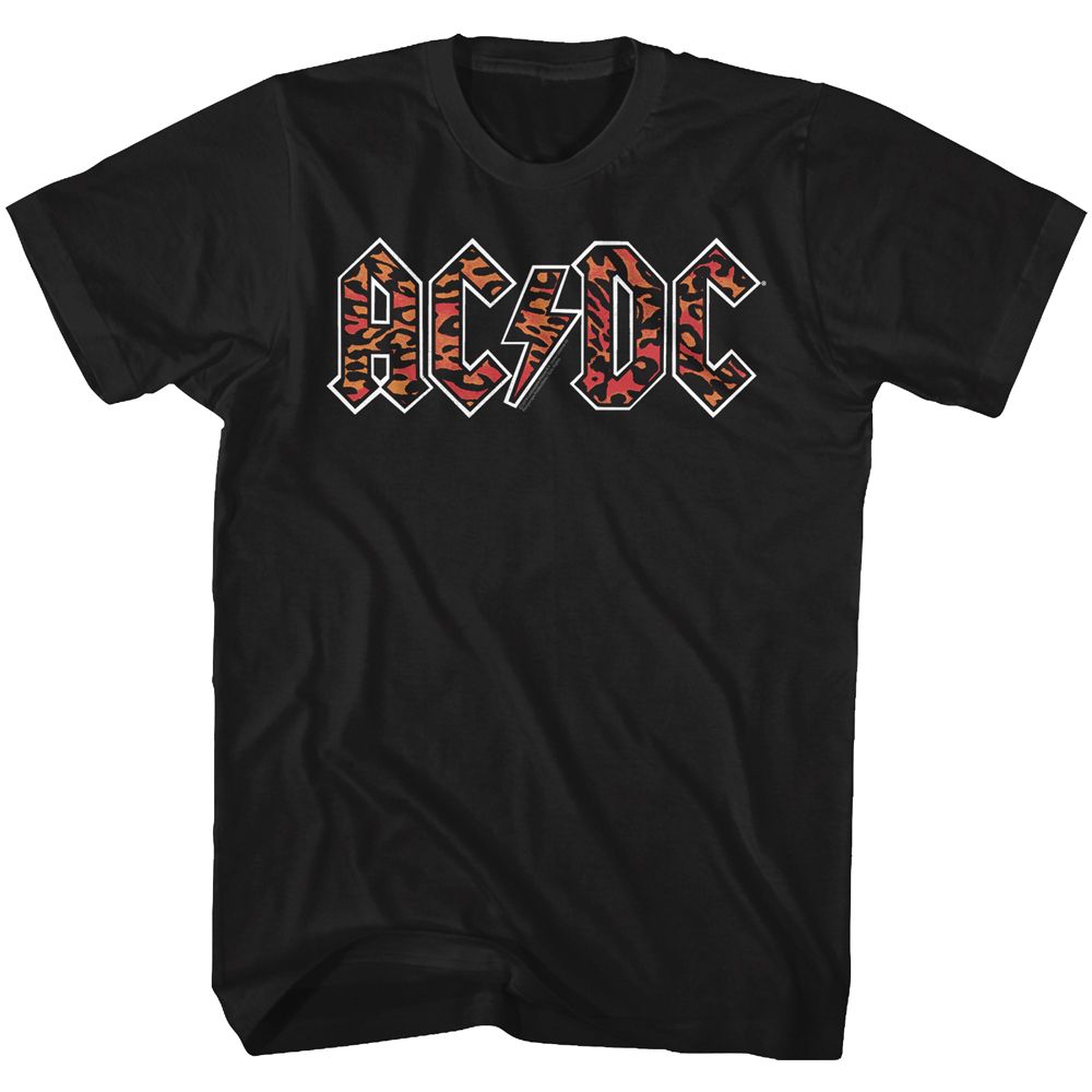 ACDC - Leopard Print - Short Sleeve - Adult - T-Shirt