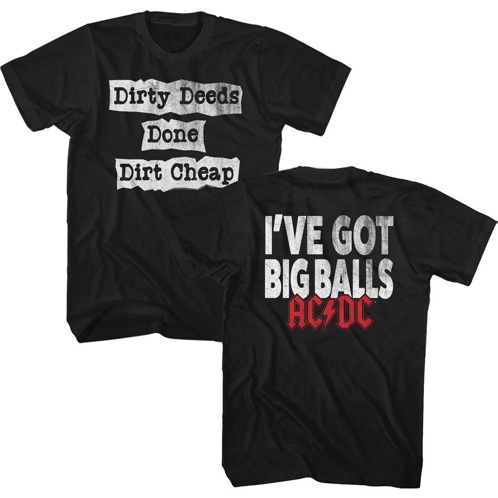 ACDC - Dirt Cheap - Short Sleeve - Adult - T-Shirt